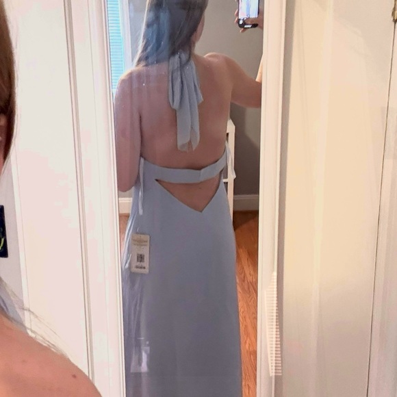 Revelry Athena periwinkle dress - Picture 4 of 4